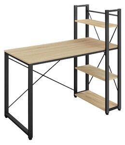 Scrivania per computer Valora Sonoma LWD048B11 | Elegante scrivania in legno per piccoli uffici