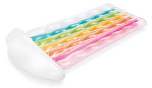 Materasso galleggiante, 198 x 91 cm, arcobaleno con cuscino a nuvola, INTEX