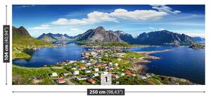 Carta da parati Lofoten Norvegia 104x70 cm