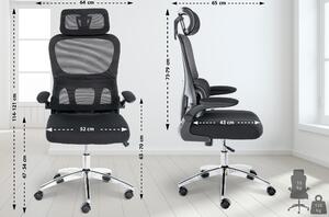 Sedia da ufficio Overton - Nera