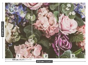 Carta da parati Bouquet Flowers 104x70 cm