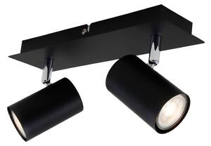 Briloner 2857-025 - Faretto SPOT 2xGU10/40W/230V nero