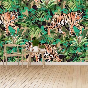Carta da parati Jungle Tiger 104x70 cm