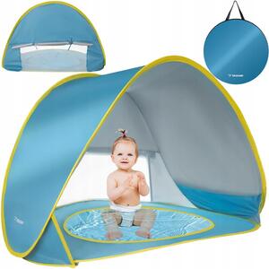Popup Polo -Tenda da spiaggia aperta con piscina 65x115x80cm