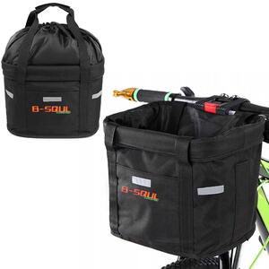 Cestino bici da bici pieghevole - Carrier a clic rapida