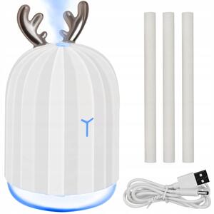 Lampada RGB LED aromaterapia e diffusore umidificatore 220ml USB