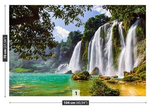Carta da parati Bangioc Waterfall 104x70 cm