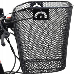 Cestino per bici in metallo - Carrier a clic rapido