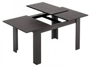 Tavolo per sala da pranzo estensibile, colore grigio cenere, Misure 140 x 78 x 90 cm