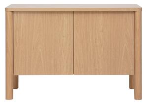 Credenza finitura legno chiaro rovere 2 ante L110 cm IZZIE
