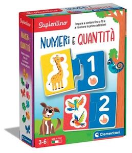 Giochi scientifici CLEMENTONI NUMERI E QUANTITè 16470