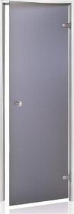 Porte per box doccia a vapore Scan Matt - Vetro grigio opaco / 60 x 190 cm