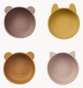 Set di 4 ciotole per bambini Iggy