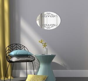 Specchio decorativo ovale con motivo