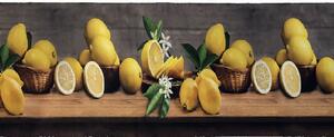 Passatoia Sprinty Lemon con stampa limoni h. 52 cm per ogni ambiente 1,5 mt