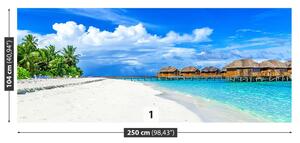 Carta da parati Isole delle Maldive 104x70 cm