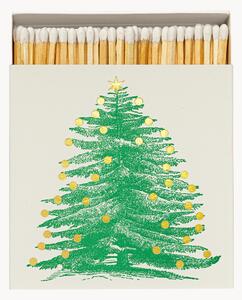 Scatola di fiammiferi di design Christmas Tree