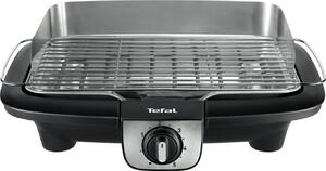 Tefal Barbecue Elettrico da Giardino da Tavolo Portatile BBQ da Esterno con Termostato Potenza 2300 Watt - BG90A810