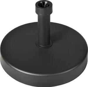 VivaGarden Base per Ombrellone da Giardino in Plastica PP max 18kg di Peso 45x33 cm Nero