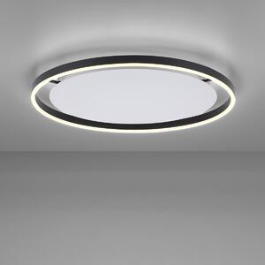 Lampada da soffitto grigio scuro 58,8 cm con LED dimmerabile a 3 fasi - Zlatan