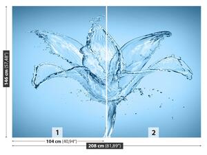 Carta da parati Fiore d'acqua 104x70 cm