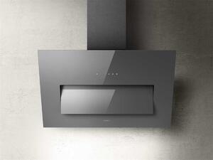 Elica Cappa Cucina Aspirante a Parete Larghezza 85 cm colore Grigio - PRF0164462 BLOOM GR/A/85