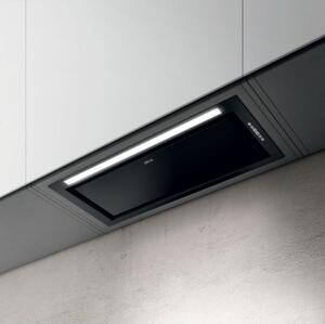 Elica Cappa Aspirante Incasso Larghezza 72 cm Profondit 28 cm Classe A colore Nero - PRF0184107A HIDDEN ADVANCE @ BL MAT/A/72