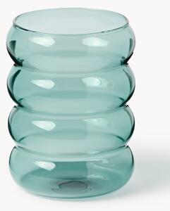 Set di 4 bicchieri in vetro soffiato borosilicato Bubbly