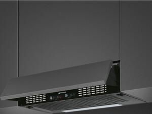 Smeg Cappa Cucina Aspirante Sottopensile Incasso Larghezza 60 cm Profondit 49 colore Nero - KSEIR62NE2