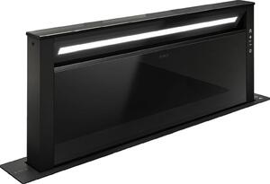 Elica Cappa Cucina Downdraft Incasso Scomparsa Larghezza 90 cm Nero - PRF0162784 GETUP BL MAT/A/90