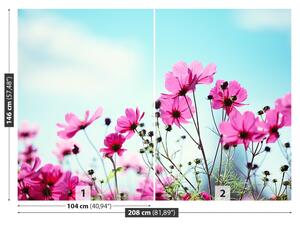 Carta da parati Cielo dei fiori 104x70 cm