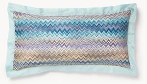 Set di 2 federe in cotone con motivo a zig-zag John Re
