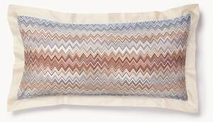 Set di 2 federe in cotone con motivo a zig-zag John Re