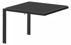 VivaGarden Estensione Struttura per Pergola Bioclimatica Zen 3 x 3 x 2,3 cm colore Grigio Scuro - GA802139-DGRE