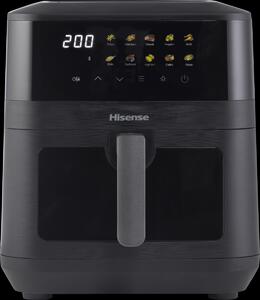 Hisense Friggitrice ad Aria Capacit 7.7 Litri Potenza 2100 Watt Temperatura 80 - 200 C con Timer colore Nero - HAF2100DCD