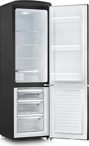 Severin Frigorifero Combinato Retr 244 Litri Classe energetica D Raffreddamento Statico colore Nero Opaco - RKG 8918