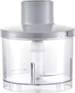Melchioni Frullatore ad immersione Minipimer MuLitriifunzione Lame Acciaio Inox Potenza 400 watt colore Bianco - Mixxxo Steel