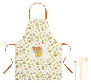 Set grembiule con 3 mestoli Country