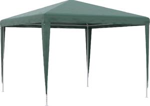 VivaGarden Gazebo da Giardino 3x3 m Pieghevole con Protezione Raggi UV colore Verde