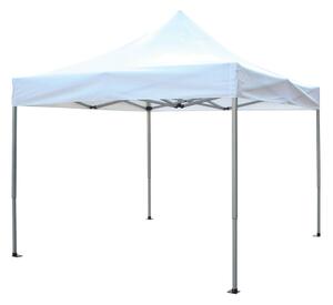 VivaGarden Gazebo Giardino 3x3 mt Pieghevole in Alluminio/Poliestere colore Bianco