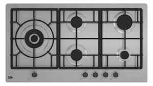 Piano cottura gas acciaio inox grigio BEKO HIML95225SX 8860873200