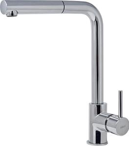 ELLECI Miscelatore Cucina con Doccetta Estraibile Rubinetto Monocomando colore Cromo - MIKTRPCR Trail Plus
