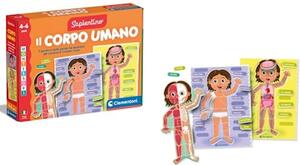 Giochi educativi CLEMENTONI MONTESSORI - IL CORPO UMANO 16876