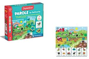 Giochi educativi CLEMENTONI MONTESSORI - PAROLE IN FATTORIA 16864