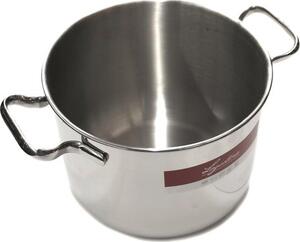 LAGOSTINA Pentola a Induzione in Acciaio Inox 18 cm con 2 Manici Lagoseal Plus colore Cromo - Sfiziosa