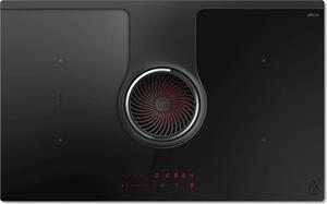 Elica Piano Cottura a Induzione con Cappa Integrata Aspirante/Filtrante 4 Fuochi Larghezza 83 cm colore Nero - PRF0196318 NikolaTesla One EVO BL/A/83