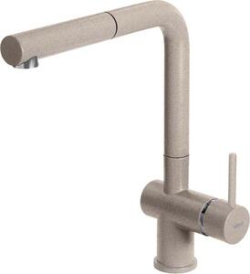 ELLECI Rubinetto Cucina Miscelatore con Doccetta Estraibile Monocomando colore Avena G51 - MGKSTP51 Stream Plus