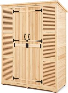 Capanno per attrezzi - armadio per attrezzi - casetta per attrezzi - armadio da giardino 1473x680x1980 mm - soluzione per riporre attrezzi e accessori da giardino