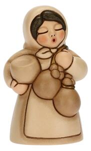 Donna con formaggio Presepe classico