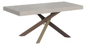 Tavolo Allungabile 120/224x90 cm Volantis Premium Cashmere Gambe Multicolore 4/C